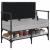 Bancă de pantofi, gri sonoma, 85,5x42x57,5 cm, lemn prelucrat GartenMobel Dekor