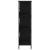 Bibliotecă, negru, 78,5x33x117,5 cm, lemn prelucrat GartenMobel Dekor