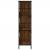 Bibliotecă, stejar maro, 78,5x33x117,5 cm, lemn prelucrat GartenMobel Dekor