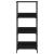 Bibliotecă, negru, 50x33x117,5 cm, lemn prelucrat GartenMobel Dekor