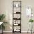 Bibliotecă, stejar maro, 50x33x188,5 cm, lemn prelucrat GartenMobel Dekor