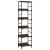 Bibliotecă, stejar maro, 50x33x188,5 cm, lemn prelucrat GartenMobel Dekor