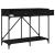 Măsuță consolă, negru, 100x39x78,5 cm, lemn compozit GartenMobel Dekor
