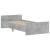 Cadru de pat, gri beton, 100x200 cm, lemn prelucrat GartenMobel Dekor