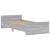 Cadru de pat, gri sonoma, 100x200 cm, lemn prelucrat GartenMobel Dekor