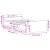 Cadru de pat, alb, 90x190 cm, lemn prelucrat GartenMobel Dekor