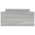Cadru de pat, gri sonoma, 90x190 cm, lemn prelucrat GartenMobel Dekor