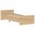 Cadru de pat mic single stejar sonoma 75x190 cm lemn prelucrat GartenMobel Dekor