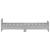 Cadru de pat mic single sonoma gri 75x190 cm lemn prelucrat GartenMobel Dekor