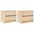 Noptiere, 2 buc., 40x31x35,5 cm, lemn masiv de pin GartenMobel Dekor