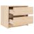 Noptiere, 2 buc., 40x31x35,5 cm, lemn masiv de pin GartenMobel Dekor