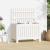 Cutie de depozitare grădină, alb, 76x42,5x54 cm, lemn masiv pin GartenMobel Dekor