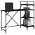 Birou pentru computer cu rafturi negru 120x47x109 cm GartenMobel Dekor