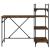 Birou pentru computer cu rafturi stejar fumuriu 120x47x109 cm GartenMobel Dekor