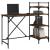 Birou pentru computer cu rafturi stejar fumuriu 120x47x109 cm GartenMobel Dekor