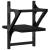 Rafturi de perete cu bare, 2 buc, negru, 20x25x30 cm GartenMobel Dekor