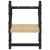 Rafturi de perete cu bare, 2 buc, stejar sonoma, 20x25x30 cm GartenMobel Dekor