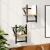 Rafturi de perete cu bare, 2 buc, stejar sonoma, 20x25x30 cm GartenMobel Dekor