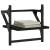 Rafturi de perete cu bare, 2 buc, negru, 30x25x30 cm GartenMobel Dekor