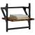 Rafturi de perete cu bare 2 buc., stejar fumuriu, 30x25x30 cm GartenMobel Dekor