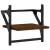 Rafturi de perete cu bare, 2 buc., stejar maro, 30x25x30 cm GartenMobel Dekor