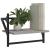 Rafturi de perete cu bare, 2 buc., gri sonoma, 40x25x30 cm GartenMobel Dekor