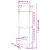 Rafturi perete 3 niveluri/bare 2 buc stejar sonoma 30x25x100cm GartenMobel Dekor