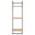Rafturi perete 3 niveluri/bare 2 buc stejar sonoma 30x25x100cm GartenMobel Dekor