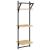 Rafturi perete 3 niveluri/bare 2 buc stejar sonoma 30x25x100cm GartenMobel Dekor