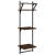Rafturi perete cu 3 niveluri/bare 2 buc stejar maro 30x25x100cm GartenMobel Dekor