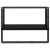 Raft de perete cu bare, negru, 40x25x30 cm GartenMobel Dekor