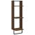 Raft cu 3 niveluri stejar maro, 30x25x100 cm, lemn prelucrat GartenMobel Dekor