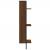 Raft cu 3 niveluri stejar maro, 30x25x100 cm, lemn prelucrat GartenMobel Dekor