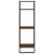 Raft cu 3 niveluri stejar maro, 30x25x100 cm, lemn prelucrat GartenMobel Dekor