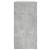 Dulap lateral cu uși din sticlă, gri beton, 68x37x75,5 cm GartenMobel Dekor