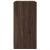 Dulap lateral cu uși din sticlă, stejar maro, 68x37x75,5 cm GartenMobel Dekor