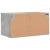 Dulapuri de perete cu uși sticlă 2 buc. gri beton 68,5x37x35 cm GartenMobel Dekor