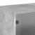 Dulapuri de perete cu uși sticlă 2 buc. gri beton 68,5x37x35 cm GartenMobel Dekor