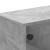 Comodă TV cu uși din sticlă, gri beton, 102x37x50 cm GartenMobel Dekor