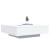 Măsuță de cafea cu lumini LED, alb, 100x100x31 cm GartenMobel Dekor