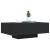 Măsuță de cafea cu lumini LED, negru, 85x55x31 cm GartenMobel Dekor