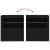Servantă cu lumini LED, negru, 60,5x37x67 cm GartenMobel Dekor
