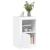 Dulap lateral cu lumini LED, alb, lemn prelucrat GartenMobel Dekor