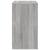 Dulap lateral cu lumini LED, gri sonoma, lemn prelucrat GartenMobel Dekor
