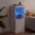 Servantă cu lumini LED, alb, 41x37x100 cm GartenMobel Dekor