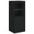 Servantă cu lumini LED, negru, 41x37x100 cm GartenMobel Dekor