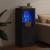 Servantă cu lumini LED, negru, 41x37x100 cm GartenMobel Dekor