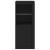 Servantă cu lumini LED, negru, 41x37x100 cm GartenMobel Dekor