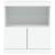 Servantă cu lumini LED, alb, 60x37x67 cm GartenMobel Dekor