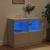 Servantă cu lumini LED, alb, 81x37x67 cm GartenMobel Dekor